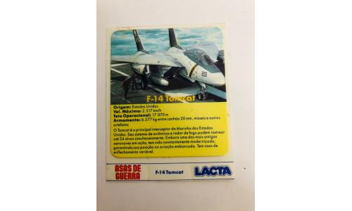 Cole��o Lacta Asas De Guerra - F-14 Tomcat